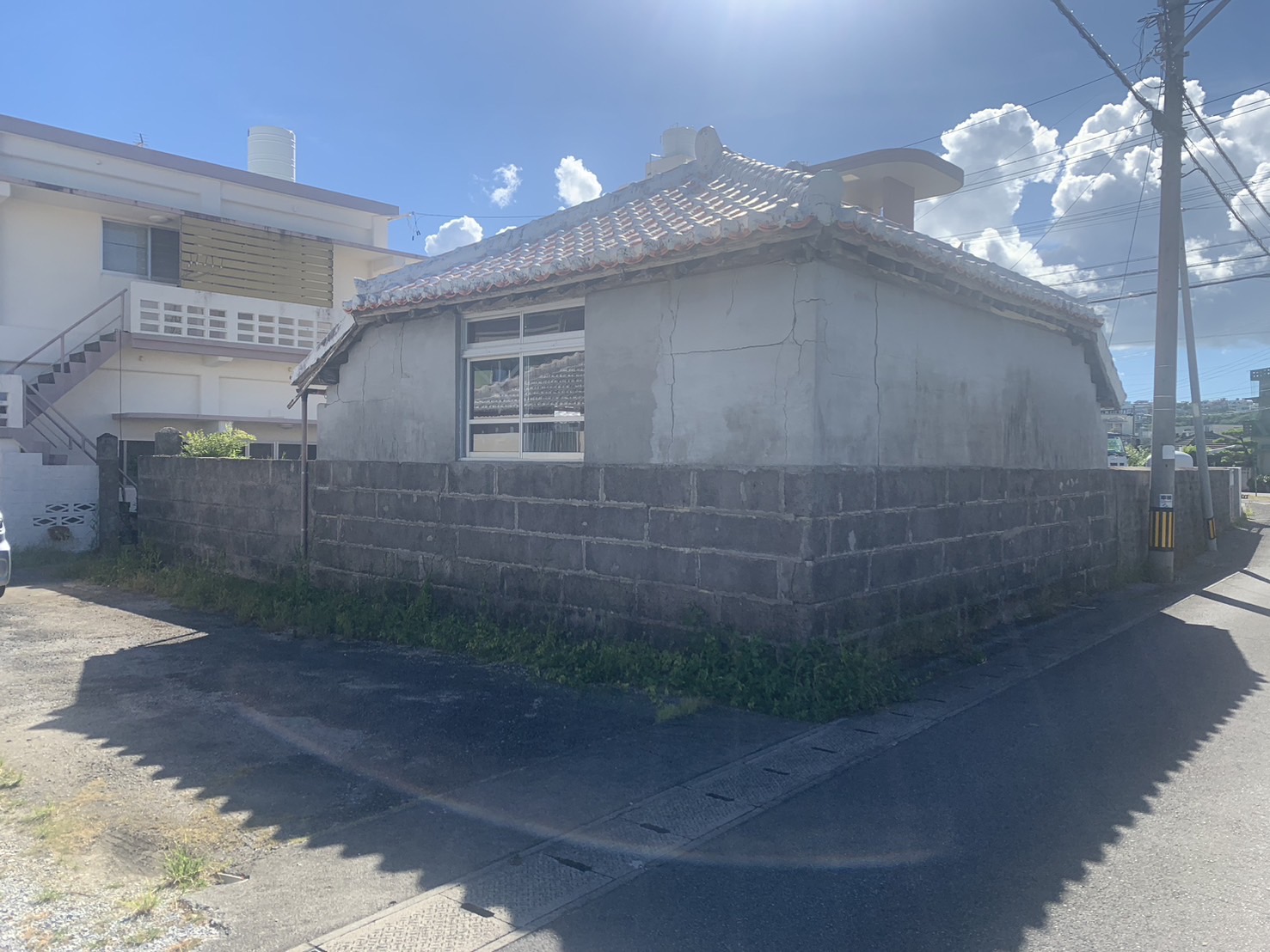 うるま市空家の解体工事