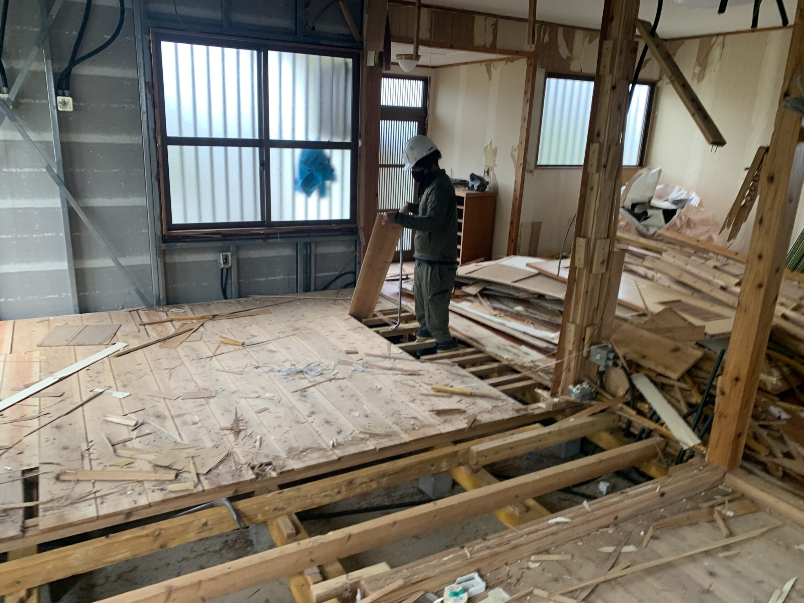 『名護市』建物2棟解体工事