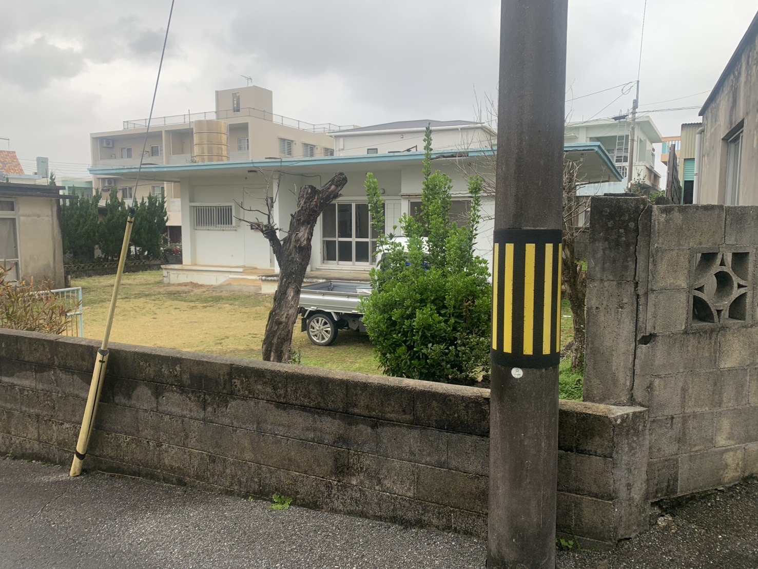 読谷村空家の解体工事　RC造平屋建て２棟